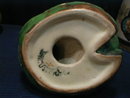 WELLER CopperTONE Frog LOTUS Vase -ANTIQUE-