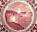 Masons NIAGARA FALLS Souvenir Plate -IRONSTONE-