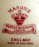 Masons NIAGARA FALLS Souvenir Plate -IRONSTONE-