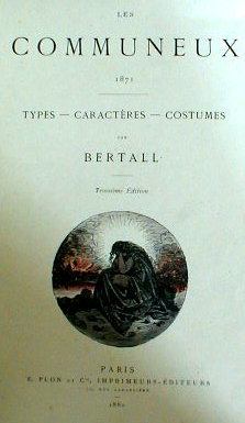 PARIS Commune PRINTS Bertall 1871 -Antique-
