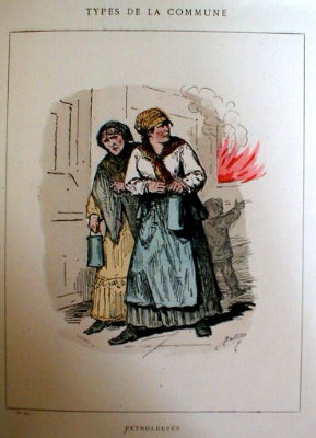 PARIS Commune PRINTS Bertall 1871 -Antique-