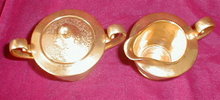 Stouffer GOLD China - CREAMER & Sugar SET -
