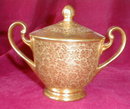 Stouffer GOLD China - CREAMER & Sugar SET -