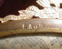 LACE Vanity TRAY Round 2 HANDLES - ANTIQUE -