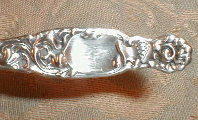 Whiting HERADIC Lettuce FORK Sterling ANTIQUE-
