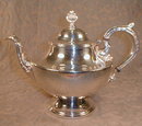 Poole Silver Teapot 1030 EPC Hollowware