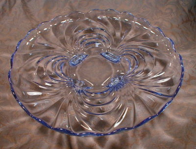 CAPRICE Bowl+Plate Moonlight BLUE -LARGE-