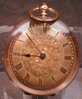 GUIVRE Excelsior POCKET Watch 14K Gold ANTIQUE-