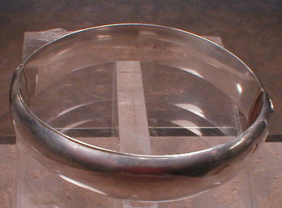 Birmingham STERLING Bracelet BANGLE - ENGLAND -