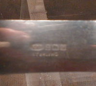 Birmingham STERLING Bracelet BANGLE - ENGLAND -