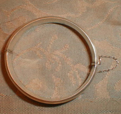 Birmingham STERLING Bracelet BANGLE - ENGLAND -