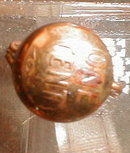 Copper PENNY Kettle CHARM 1 Cent Piece ANTIQUE-