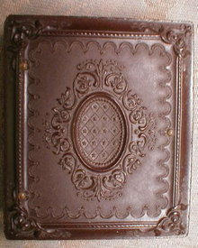 BROWN Union CASE Thermoplastic -ANTIQUE-