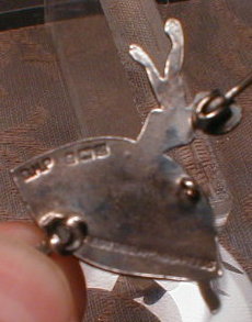 STERLING Silver BALLERINA Pin -BRITISH England-