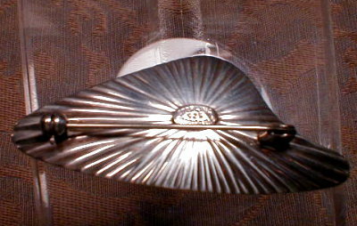 Denmark STERLING Silver PIN - Siersbol -