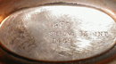 GORHAM Sterling FLASK Leather - ANTIQUE -