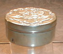 ANGEL Topped TRINKET Box -ANTIQUE-