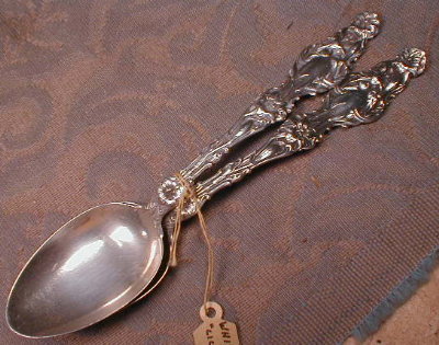 WHITING Lily TEAspoon (2) 5 o'clock -STERLING -