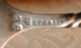 WYOMING Souvenir SPOON Towle - STERLING -