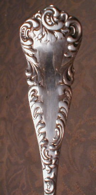 KNOWLES Sterling PIERCED Scoop - ARGO Pattern -