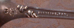 KNOWLES Sterling PIERCED Scoop - ARGO Pattern -