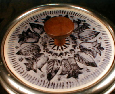 BUENILUM Aluminum ICE Bucket TILE Top VINTAGE -