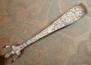 KIRK Repousse SUGAR Tongs STERLING Silver -
