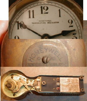 HONEYWELL Clock THERMOSTAT Temperature CONTROL