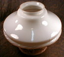 GLASS Basket SHADE Ceiling LAMP - Antique -