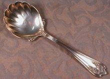 Saart BLOSSOM Sterling SILVER Berry Spoon SSMC-