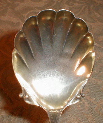 Saart BLOSSOM Sterling SILVER Berry Spoon SSMC-