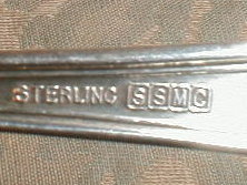 Saart BLOSSOM Sterling SILVER Berry Spoon SSMC-
