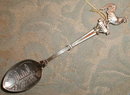 PARIS Souvenir SPOON Germany Silver ENAMEL -