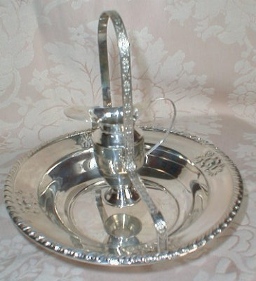 STERLING Hand WASHING Ewer+Bowl Rachtzah SEDER
