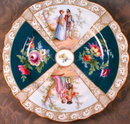 MEISSEN Scenic PANEL Plate - HAND Painted -