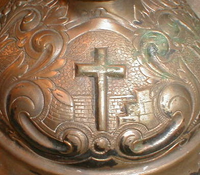 Communion CHALICE Chased Base -ANTIQUE-