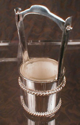 Sterling WISHING Well SALT Cellar PEPPER Shaker