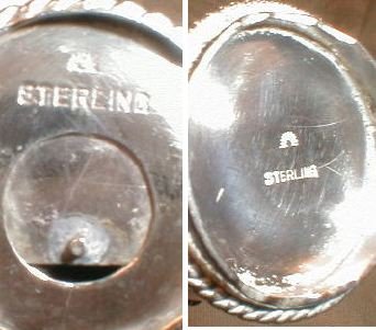 Sterling WISHING Well SALT Cellar PEPPER Shaker