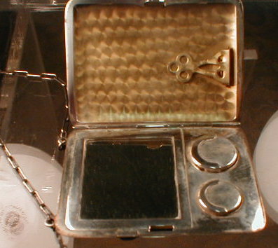 STERLING Carry All PURSE Watrous - ANTIQUE -