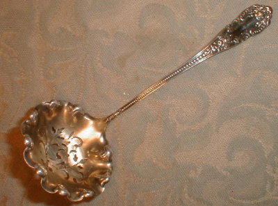 STERLING Sugar SIFTER Knowles APOLLO Antique -