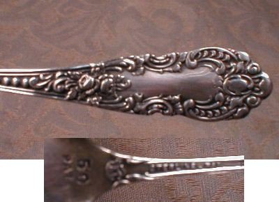 STERLING Sugar SIFTER Knowles APOLLO Antique -