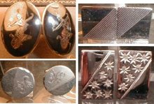 STERLING Silver CUFFlinks -4- pairs VINTAGE -