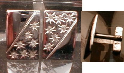 STERLING Silver CUFFlinks -4- pairs VINTAGE -