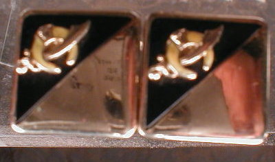 SHRINERS Cufflinks GOLD Filled PAIR - VINTAGE -