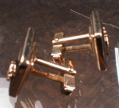 SHRINERS Cufflinks GOLD Filled PAIR - VINTAGE -
