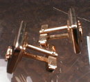 SHRINERS Cufflinks GOLD Filled PAIR - VINTAGE -