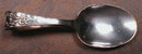 STERLING Baby Spoon ROSE Handle - ANTIQUE -