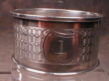SHEFFIELD Sterling NAPKIN Ring -ANTIQUE-
