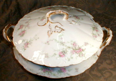 HAVILAND Tureen LIMOGES France - ANTIQUE -