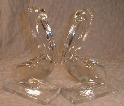 PELICANS New MARTINSVILLE Crystal PAIR (2) -